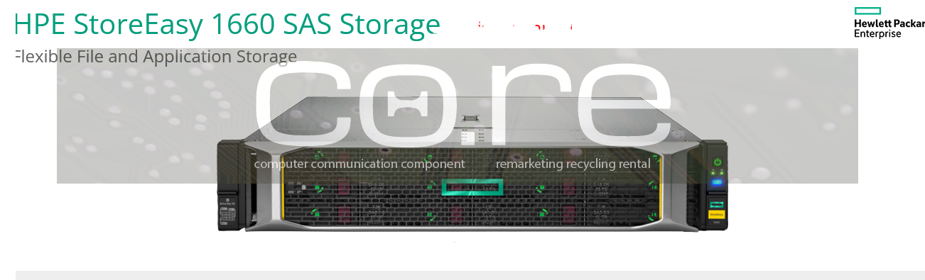 HPE StoreEasy 1660 SAS NAS LFF {Q2P74B) 16TB