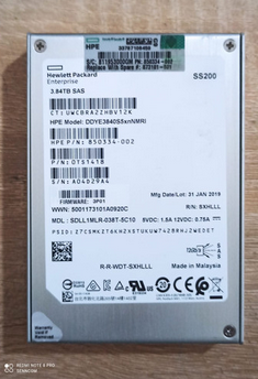 HPE 3.84TB SAS SSD