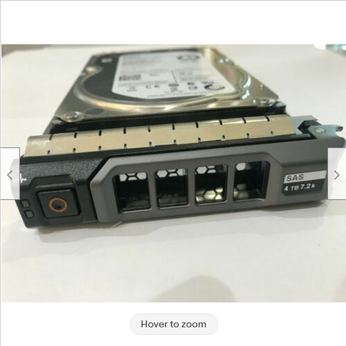 DELL 4TB 7200RPM SAS Hot Swap Hard Drive