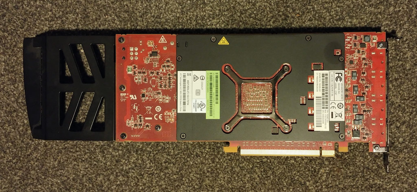 AMD FIREPRO W7100 8GB Full Performance Professional Graphics Work + Play