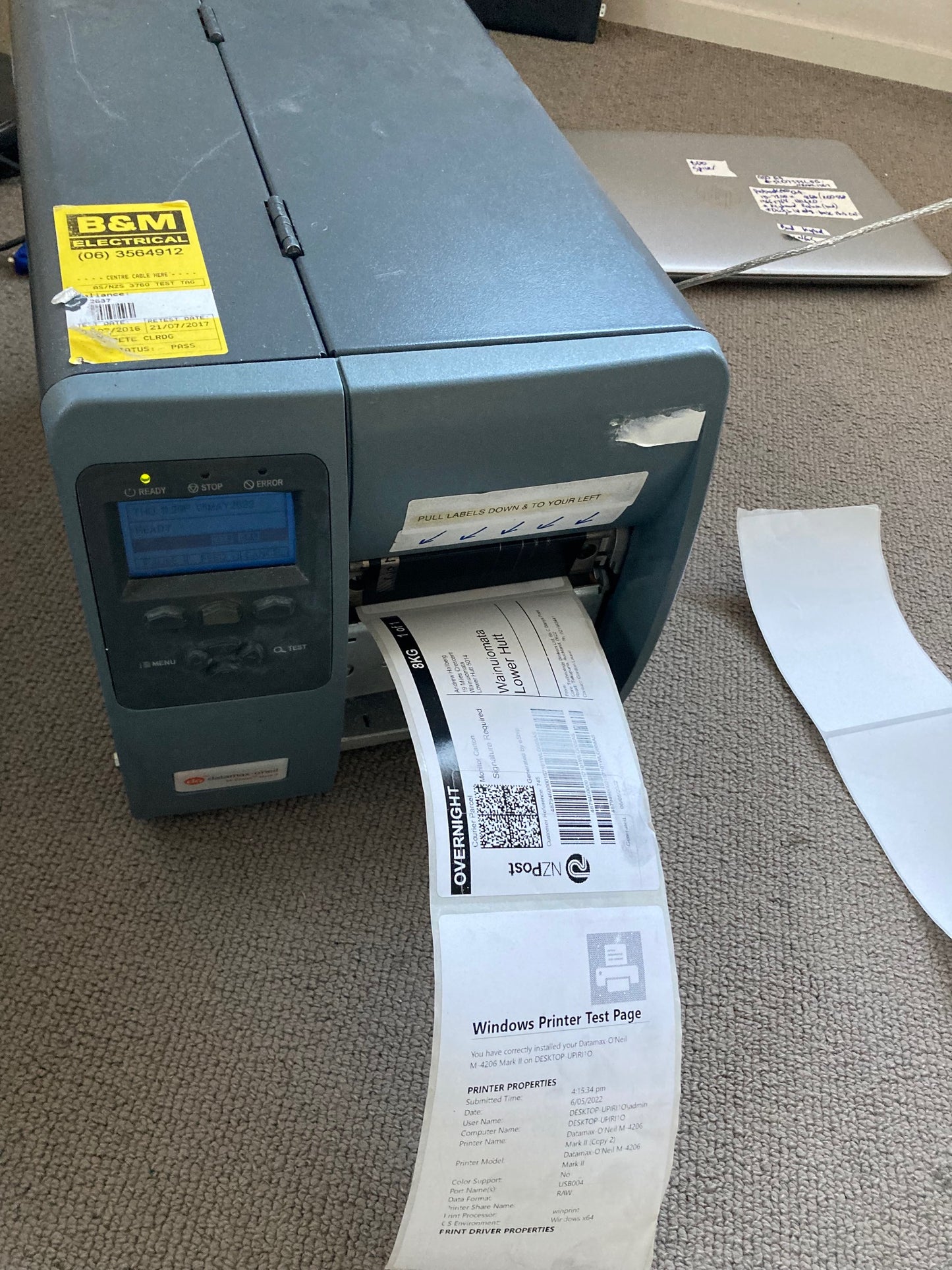 Datamax O'Neil M-4206 Thermal Transfer Label Printer