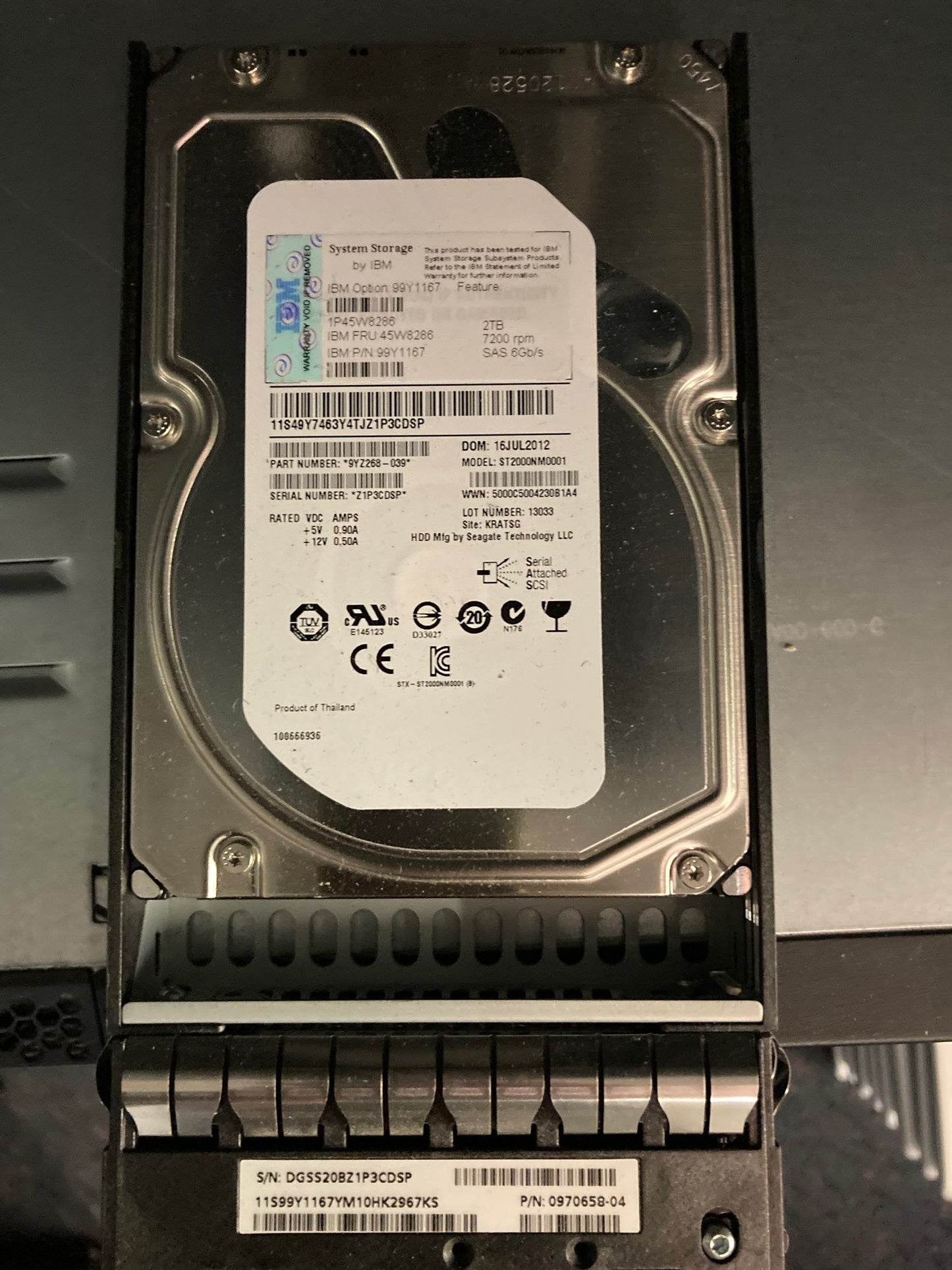 IBM Xyratex XIV Storage Server HS-135T 72 x 2TB 144TB