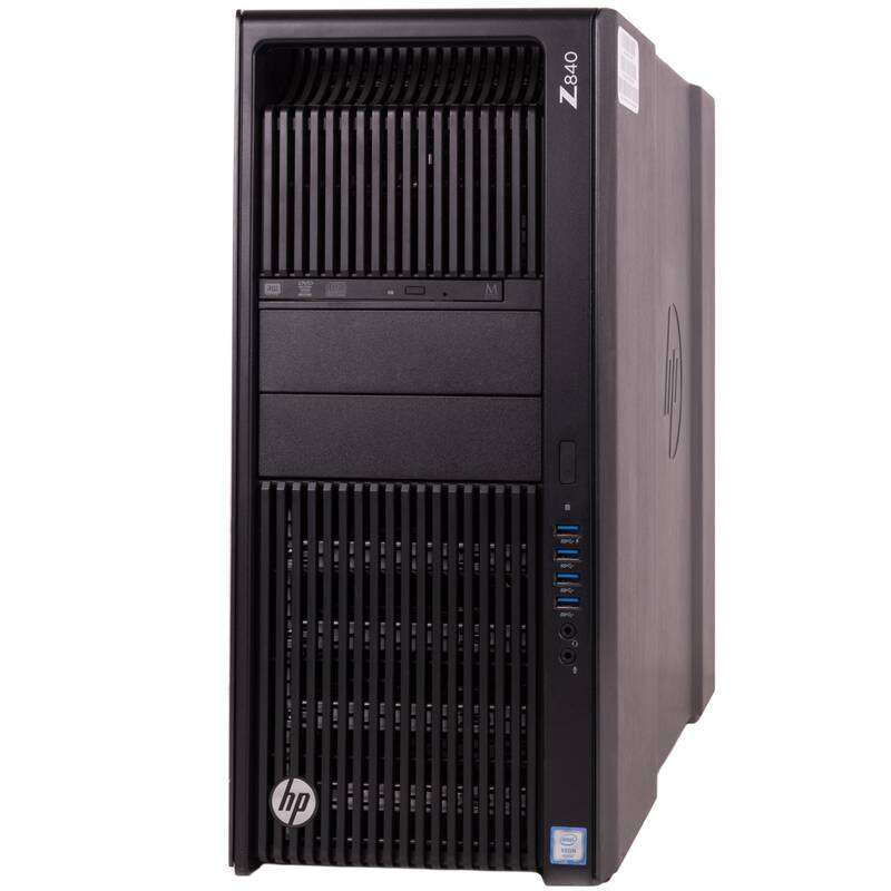 HP Z840 Tower Workstation, dual CPU