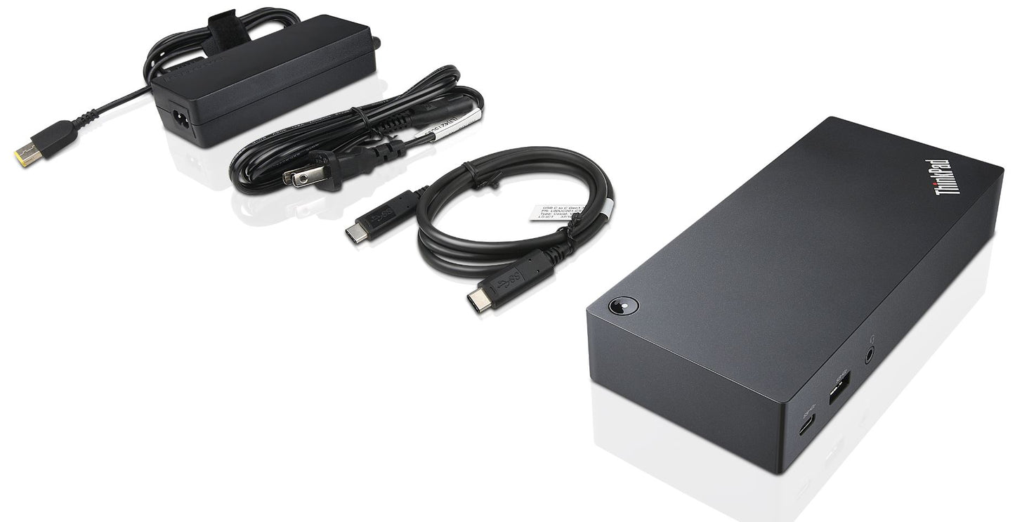 LENOVO USB-C DOCKING STATION THREE MONITORS 40AS