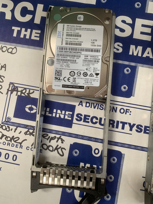 01AC597 IBM 1.2 TB 10K 12G 2.5 SAS V3500 / V3700