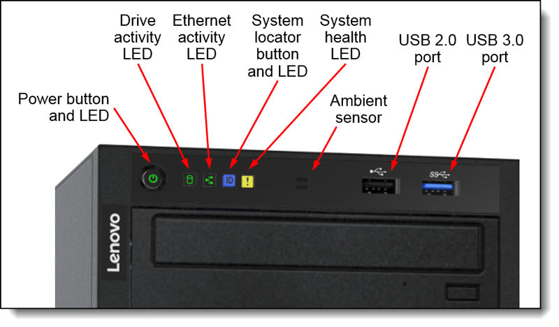 Lenovo ThinkSystem ST550 Tower Server Xeon-S 4110, 32GB RAM, 5r, 8x SFF Bay (options), 2x 750W PSU