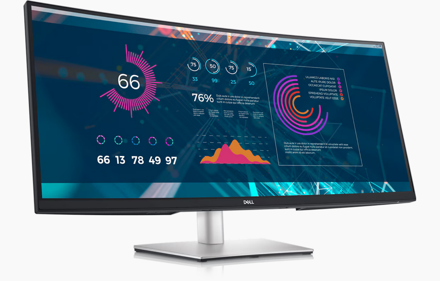 Dell 34 Curved USB-C Monitor – WQHD   - P3421W