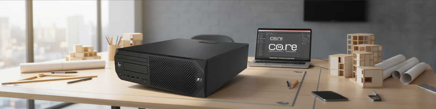HP Z2 small Form G4  workstation 9th gen Xeon