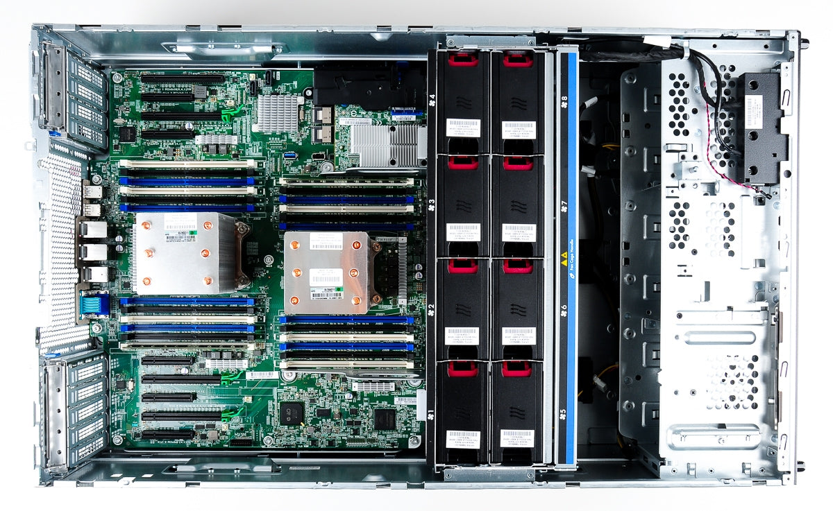 HP ProLiant ML350p Gen 9 28 cores. 256GB, 1.2TB