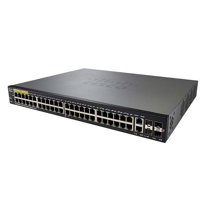 Cisco SF350-48P POE+ network switch – CORE Technology Brokers