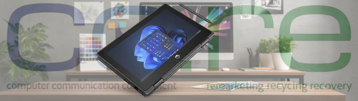 HP Pro x360 Fortis G10 | 11.6″ Touchscreen Laptop + Stylus