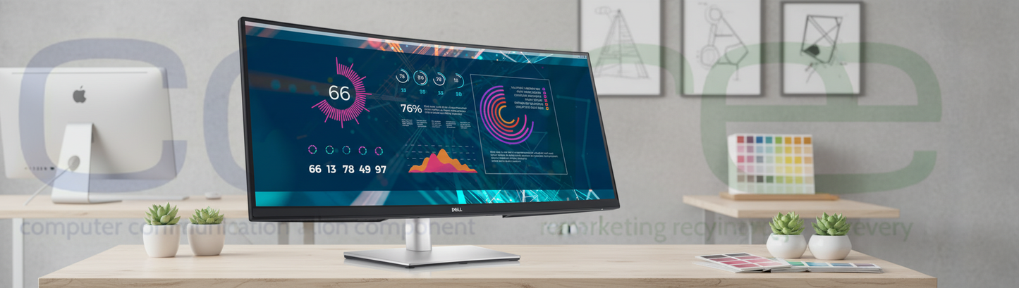 Dell 34 Curved USB-C Monitor – WQHD   - P3421W