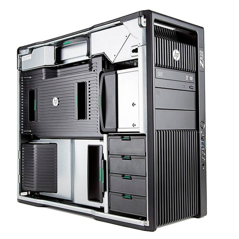 HP Z820 Tower Workstation, dual CPU
