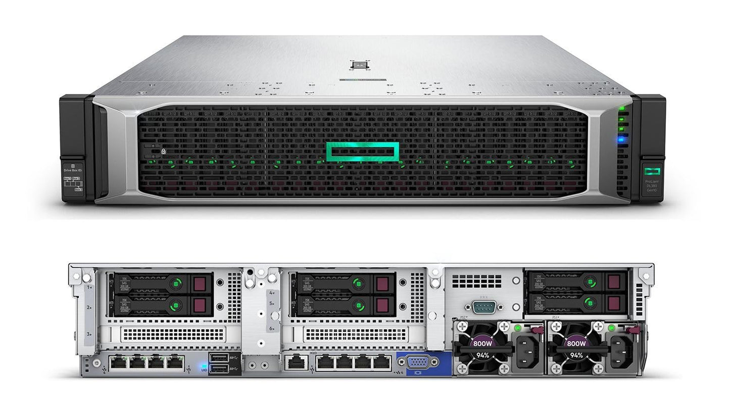 HP ProLiant DL380p Gen10 36 CORES 512GB   CTO